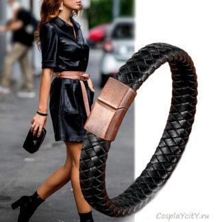 Браслет женский плетеный - Cosplaycity.ru - CLS36922\copper\   - S -