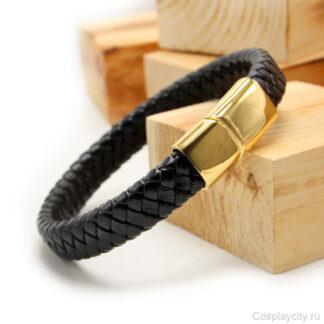 Мужской браслет - Cosplaycity.ru - BML222-03-1\l-gold\steel\      - XXL -