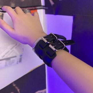 Браслет женский широкий кожаный - CosplaYcitY.ru - Belt1020-3\ W