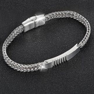 Браслет мужской из ювелирной стали CS93-5-1\chain-steel