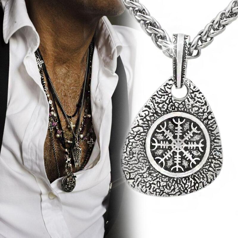 Кулон амулет руны \ двусторонний \ SR316-17\amulet\rune\ Кулон амулет руны \ двусторонний \ SR316-17\amulet\rune\