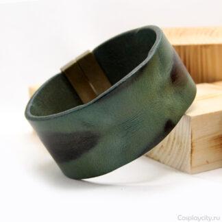Женский широкий кожаный браслет - СosplaYcitY.ru - Belt1020-9
