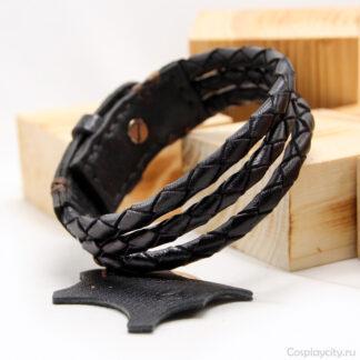 Женский широкий кожаный браслет - СosplaYcitY.ru - Belt1020-9