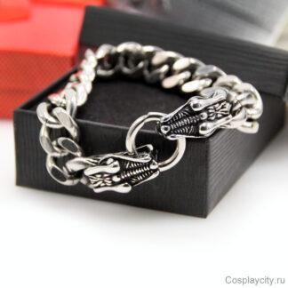Мужской браслет- Дракон - BD36938-2\dragontail