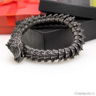 Мужской браслет- Дракон - BD36938-2\dragontail