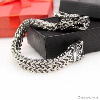 Мужской браслет- Дракон - BD36938-2\dragontail