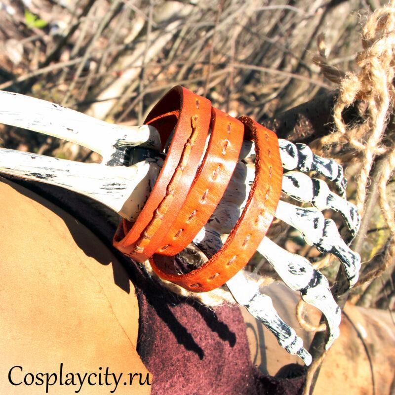 Браслет из кожи - охра - Сosplaycity.ru - BSV77235\vintage\ Браслет из кожи - охра - Сosplaycity.ru - BSV77235\vintage\