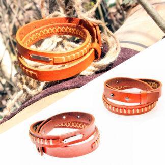 Мужской браслет из натуральной кожи - CosplayCity.ru - BSV77208-28-1\premium-leather