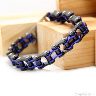 Шнурок мужской на шею - Сosplaycity.ru -  CL8066-3\chain-leather\60см