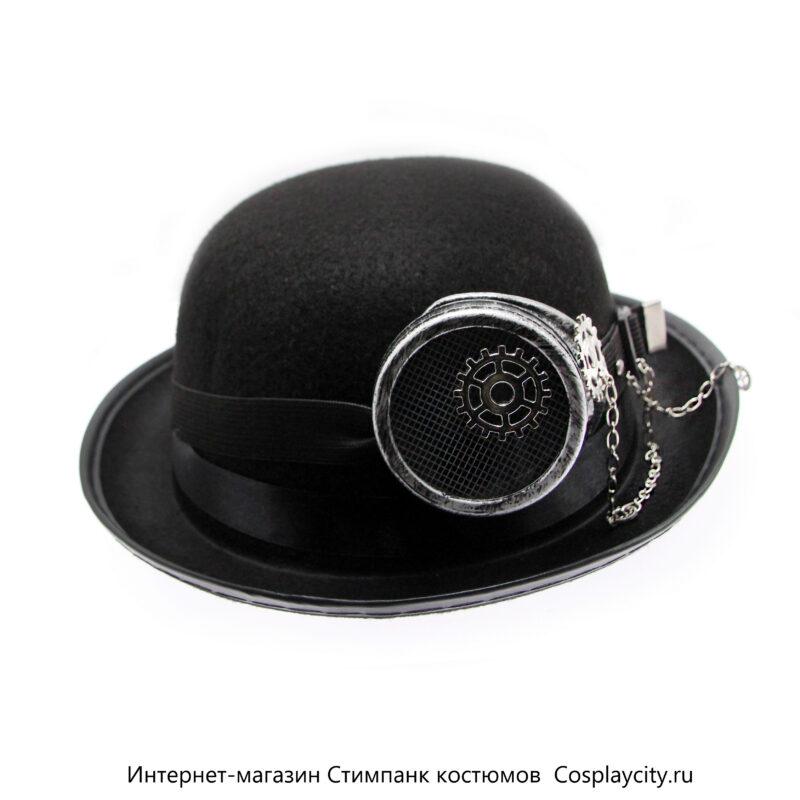 Стимпанк Шляпа и Монокль СosplayCity SP60072-3\antiquesilver\101-7\ Стимпанк Шляпа и Монокль СosplayCity SP60072-3\antiquesilver\101-7\