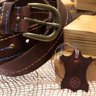Мужской кожаный ремень для джинсов - CosplayCity.ru  - LRBT24581\K-HOLE