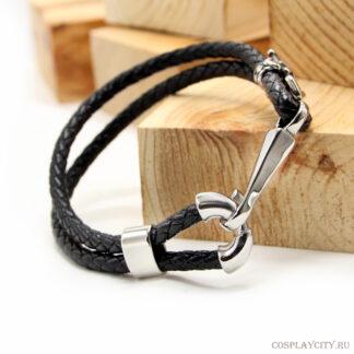 Мужской стальной браслет - Cosplaycity.ru -  BR77214-4-1\braided-hook\ L 