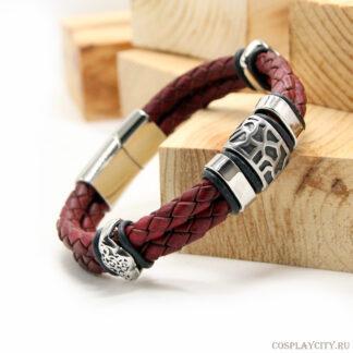 Мужской стальной браслет - Cosplaycity.ru -  BR77214-4-1\braided-hook\ L 