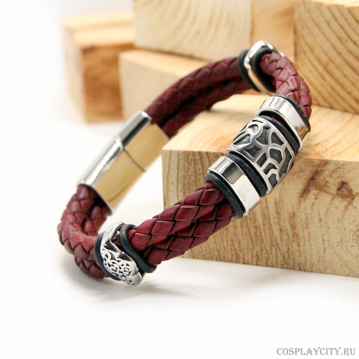 Мужской стальной браслет - Cosplaycity.ru - BR77214-4-1\braided-hook\ L \ Мужской стальной браслет - Cosplaycity.ru - BR77214-4-1\braided-hook\ L \